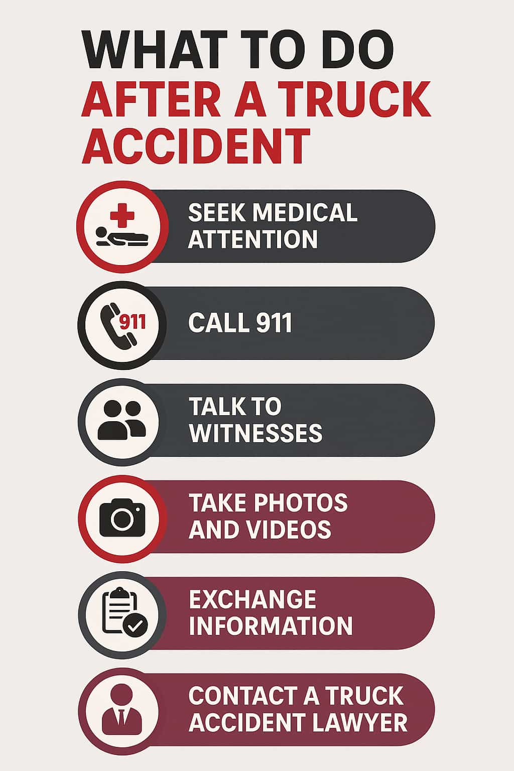 What to Do After a Truck Accident