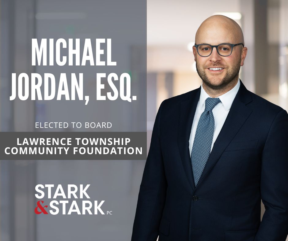 Michael Jordan, Esq. Joins the Board of the Lawrence Township Community Foundation